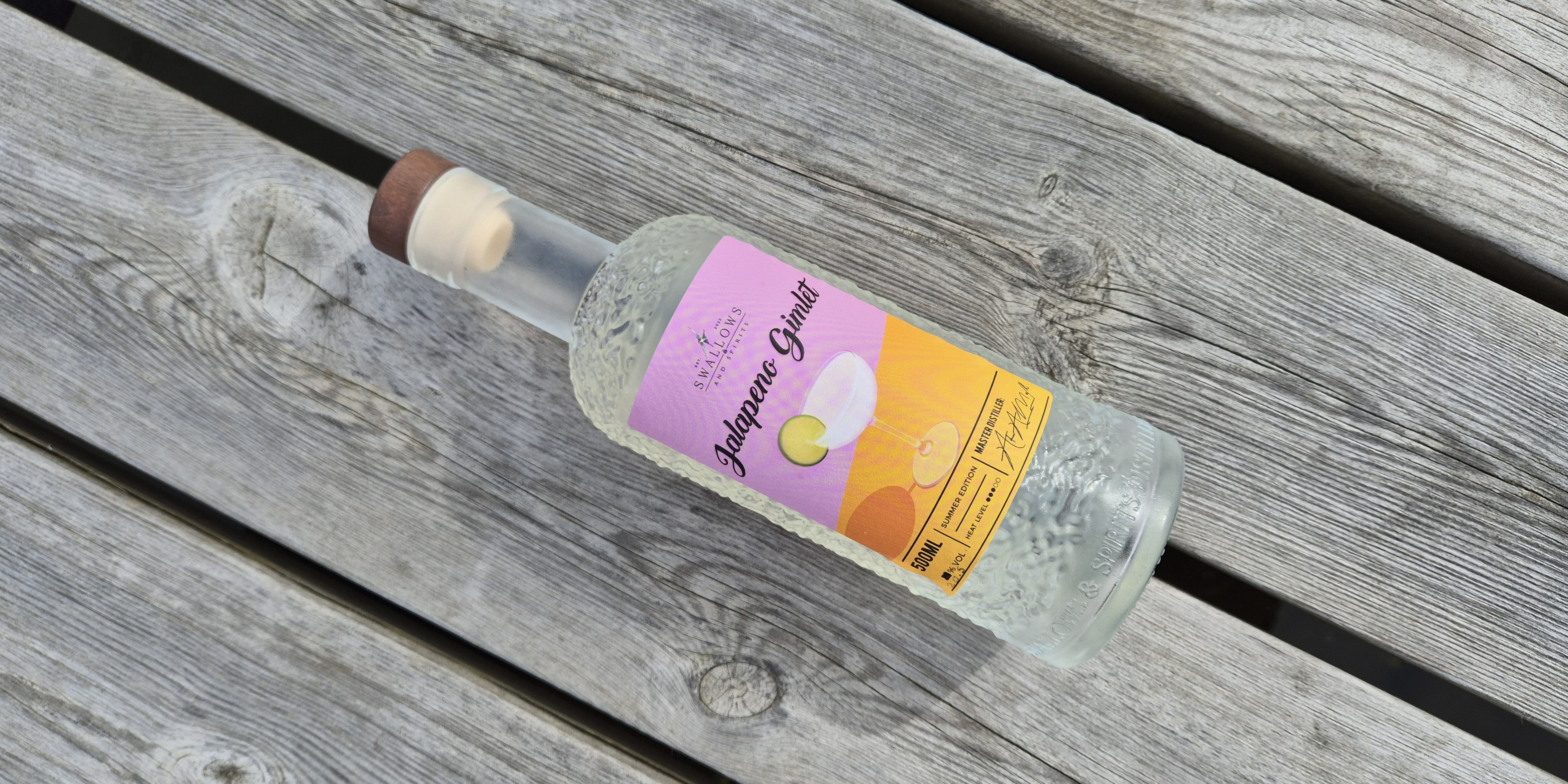 Swallows & Spirits Jalapeno Gimlet